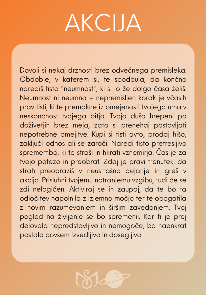 Mars – Akcija