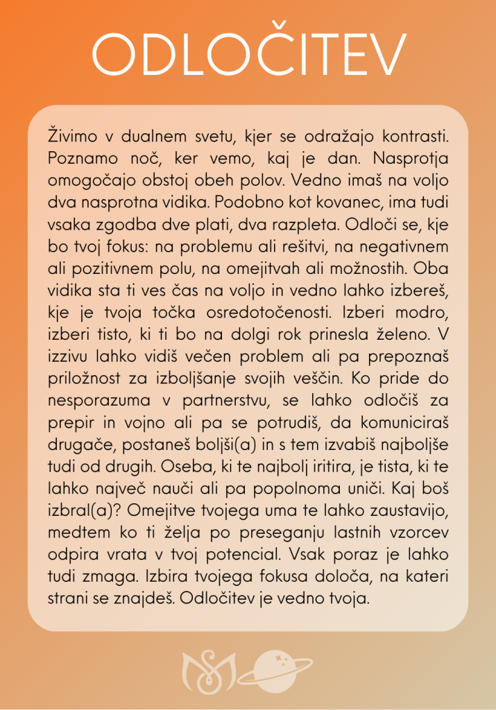 Mars – Odločitev