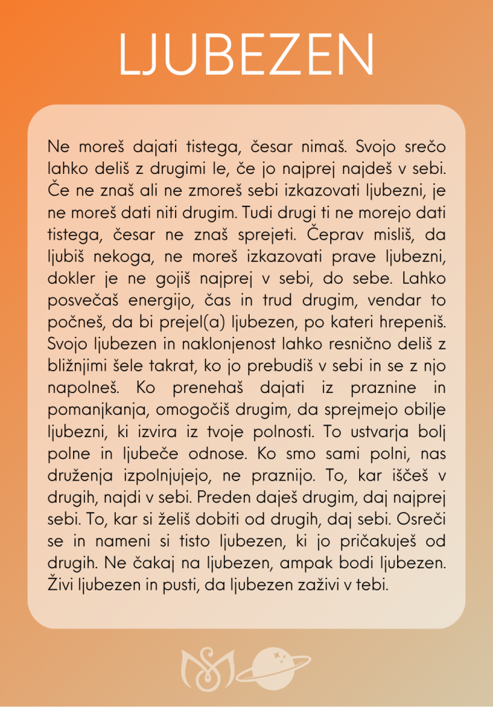 Mars – Ljubezen